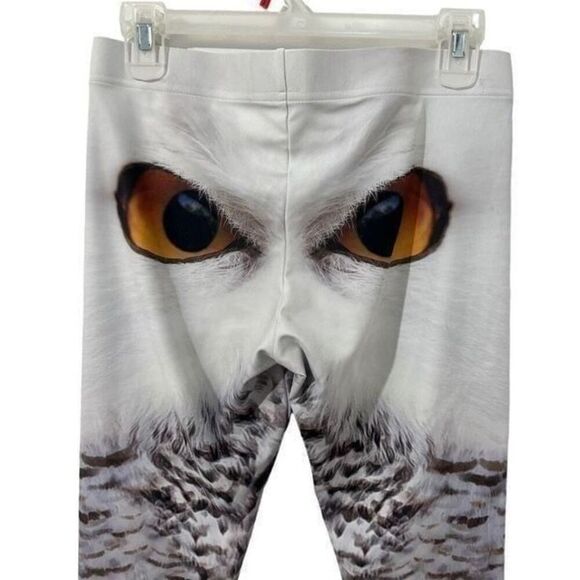 Gearbunch the snowy owl leggings size L.    A449 - Picture 6 of 6